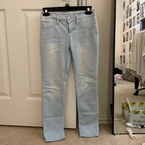 YMI light washed skinny jeans